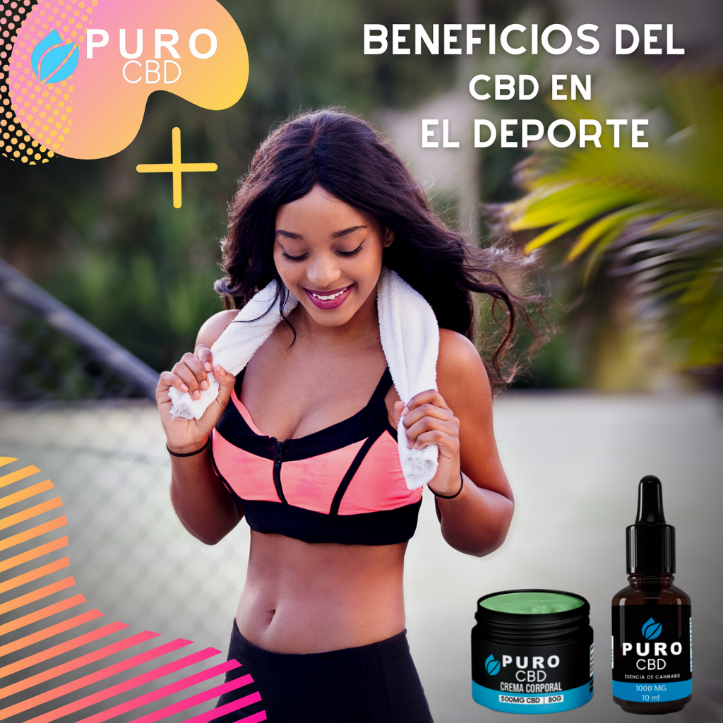 Beneficios del CBD para los que practican deporte