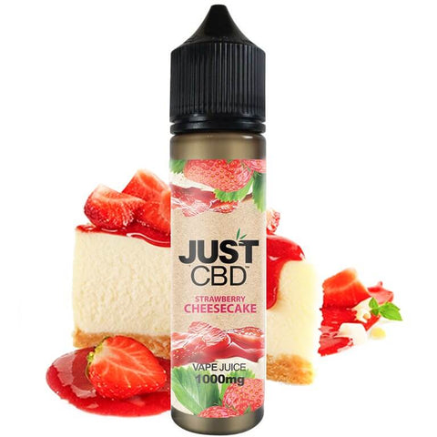 B- Cheesecake  de fresa - Aceite de CBD para Vapear