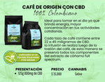 A- Café molido con 800 MG de CBD